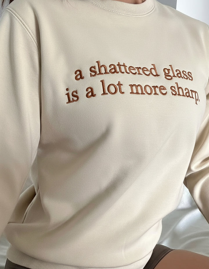 "Sharp When Broken" Crewneck