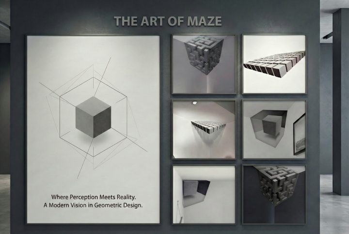Maze Wall Art