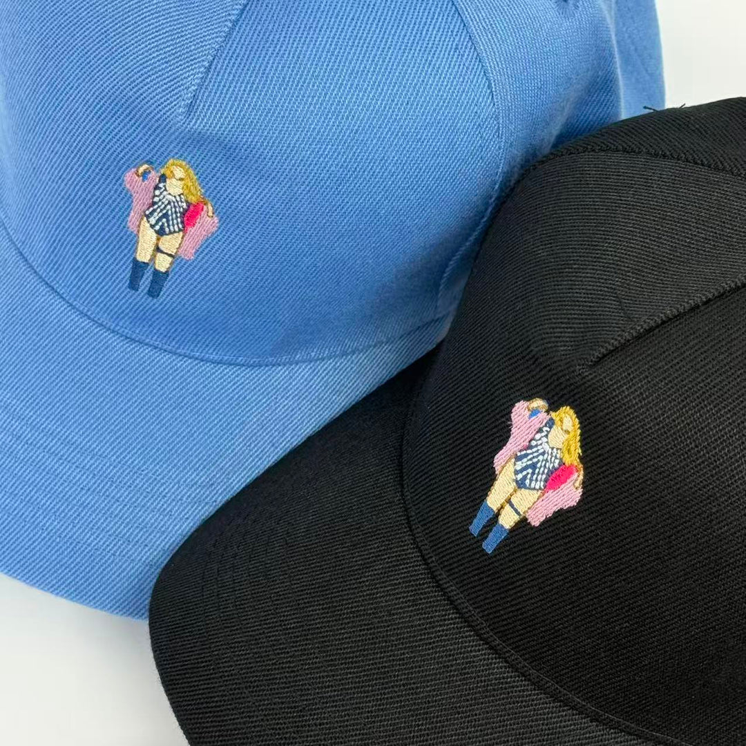 Bestickte Muse-Kappe